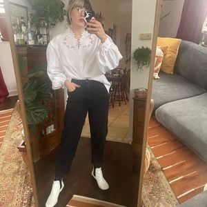 Vintage white blouse